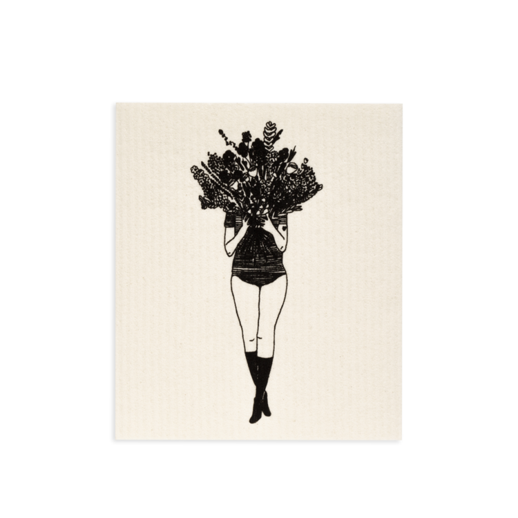 helen b Sponsdoek Flower girl & Pin-up cake girl