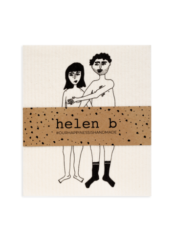 helen b Sponsdoek Naked couple & Naked couple back