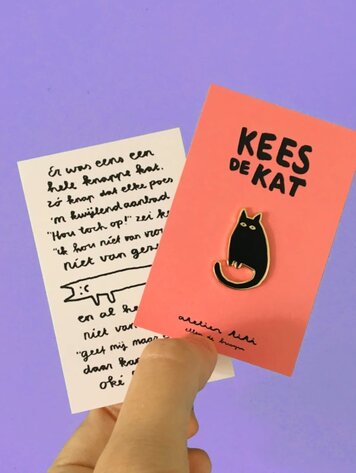 Atelier Titi Kees de Kat pin