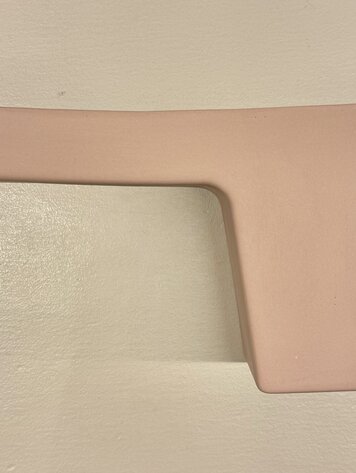 Studio Harm&Elke Wandplank met bakje L Old Pink