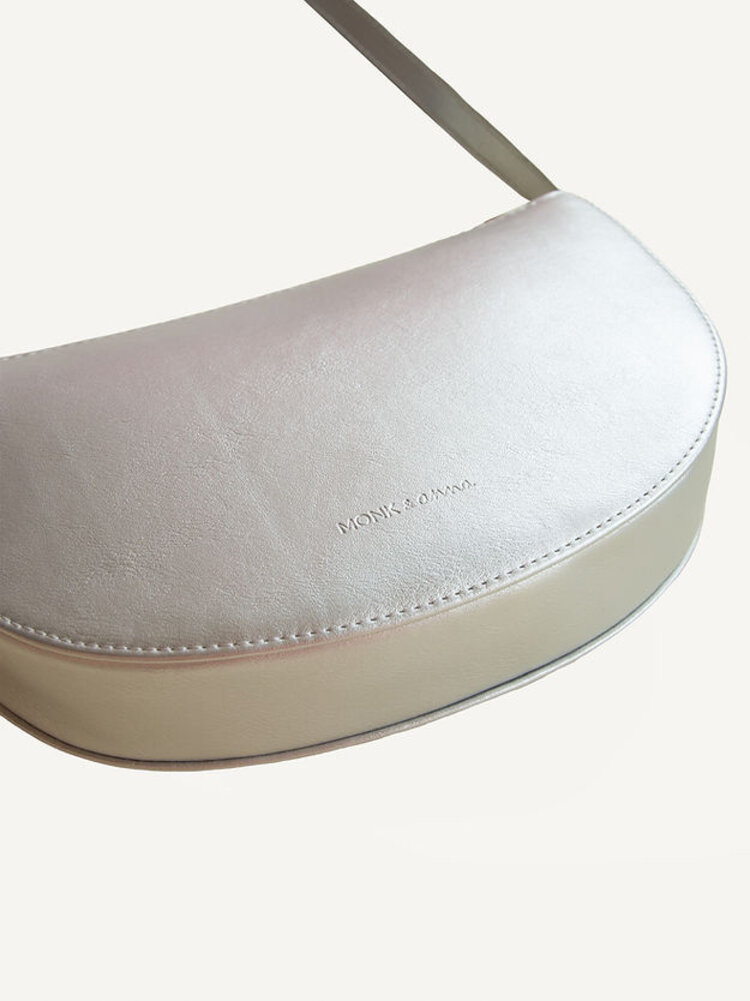 Monk&Anna Farou Half moon bag Hematite