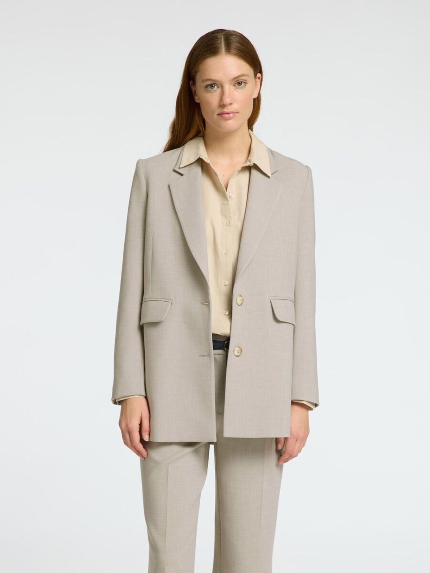 SELECTED FEMME Slfrita Classic Blazer Birch Noos, berk, 34