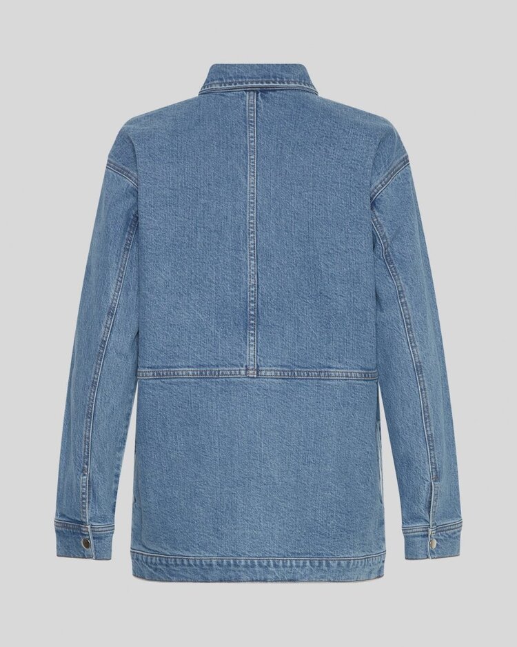 MSCH MSCHEli Ada Denim Jacket Mid Blue Wash