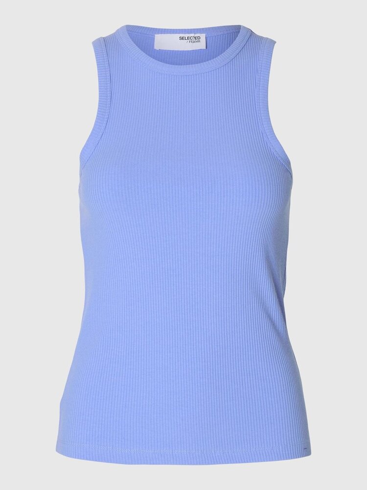 SLFANNA O-NECK TANK TOP Cornflower Blue