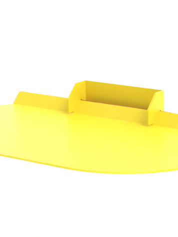 Studio Mippe Sweet Oval shelf Yummy Yellow