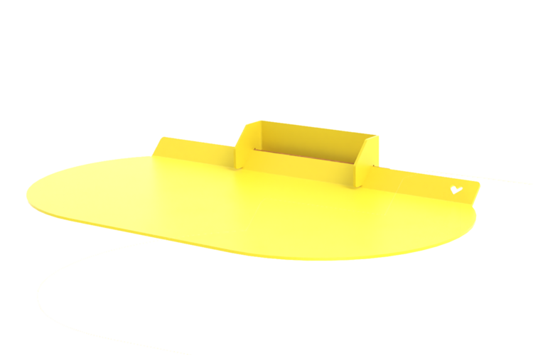 Studio Mippe Sweet Oval shelf Yummy Yellow