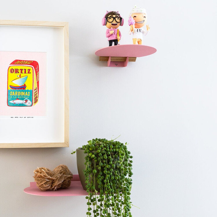 Studio Mippe Sweet Oval shelf Yummy Yellow