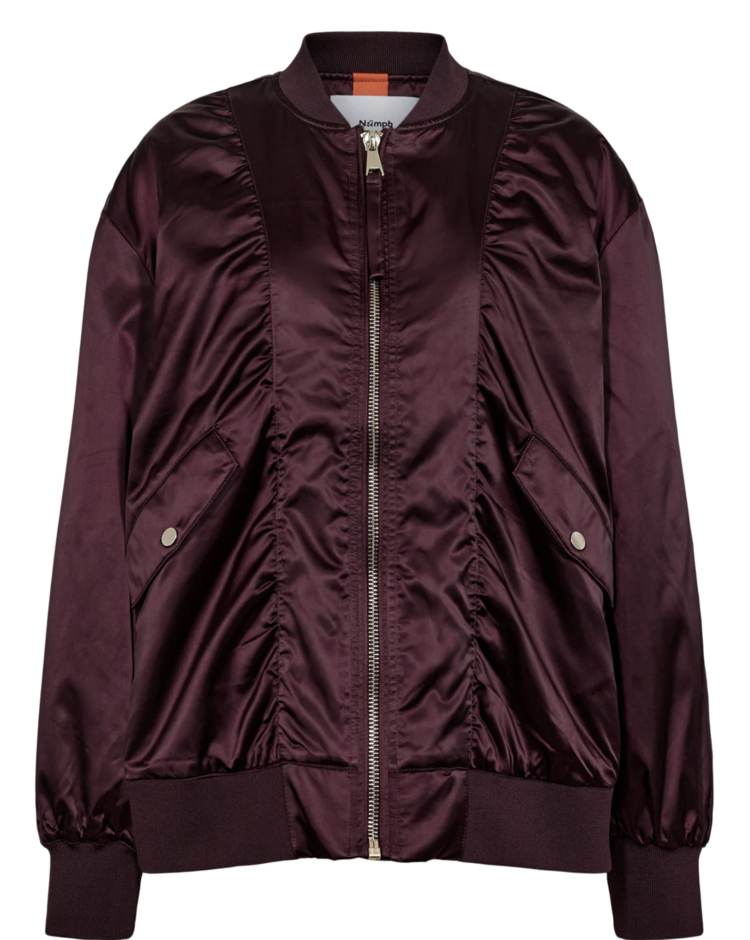 Nümph NUFRIA OVERSIZE BOMBER JACKET Winetasting