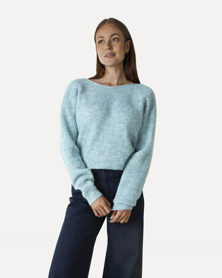 Another-Label ALAdea knitted pull Blue Heaven Melee