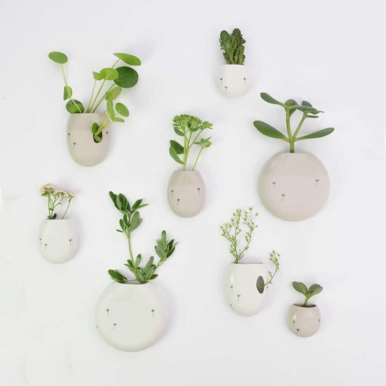 Studio Harm&Elke Wandvaasje recycle S