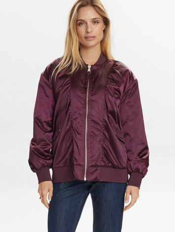 Nümph NUFRIA OVERSIZE BOMBER JACKET Winetasting