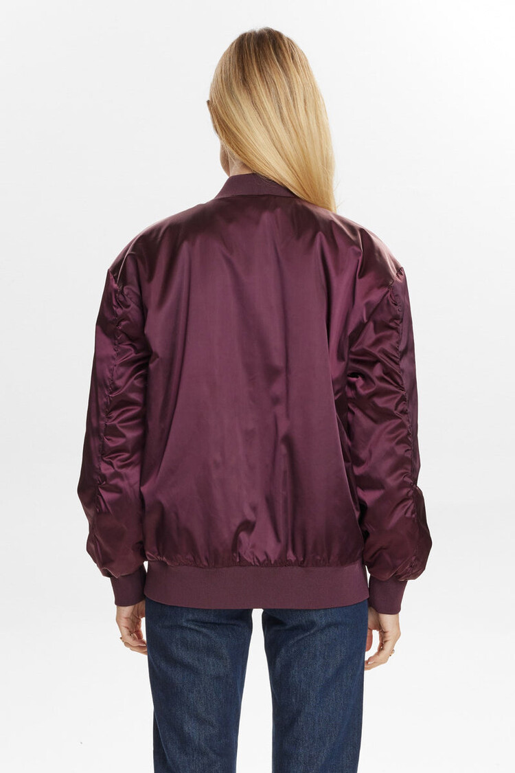 Nümph NUFRIA OVERSIZE BOMBER JACKET Winetasting