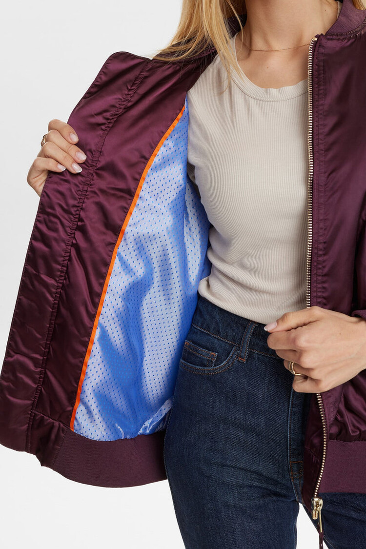 Nümph NUFRIA OVERSIZE BOMBER JACKET Winetasting