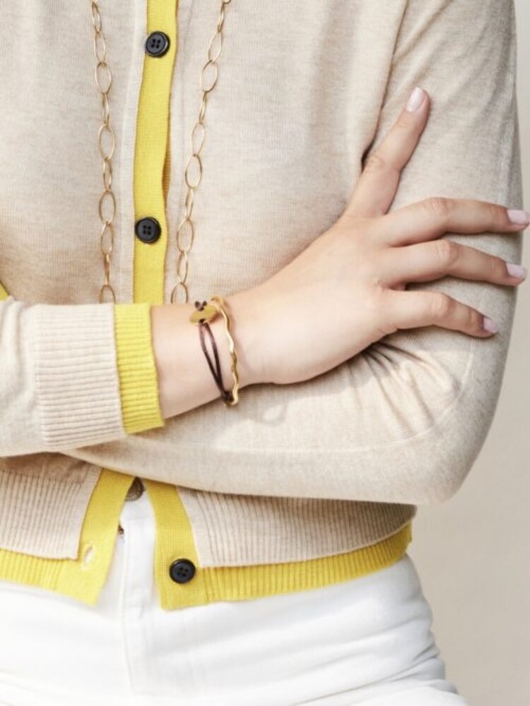 Ellen Beekmans Bangle organisch Goud