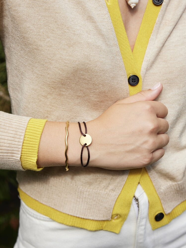 Ellen Beekmans Bangle organisch Goud