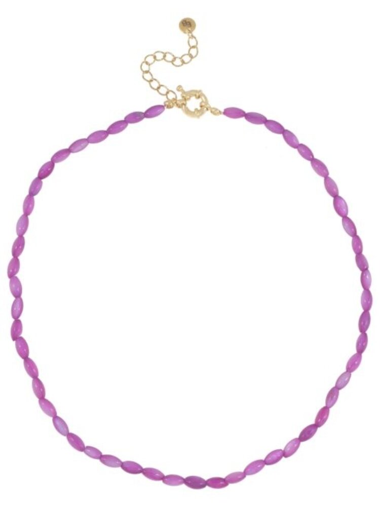 Ellen Beekmans Ketting Schelpen Roze