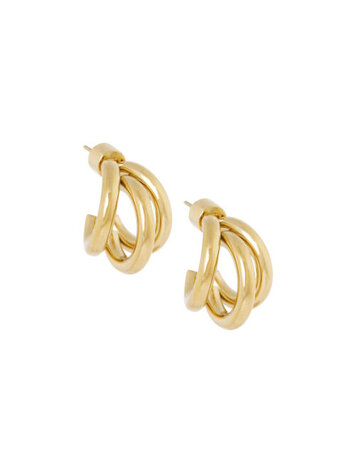 Ellen Beekmans Oorringen 3-delig Goud