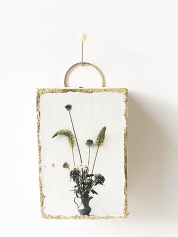 Studio The cube Vintage Block Flower