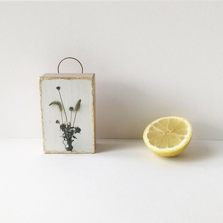 Studio The cube Vintage Block Flower