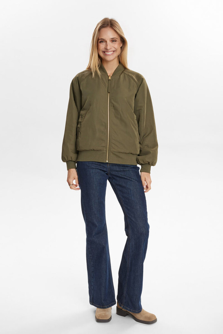 Nümph NUETERA REVERSIBLE JACKET Grape Leaf