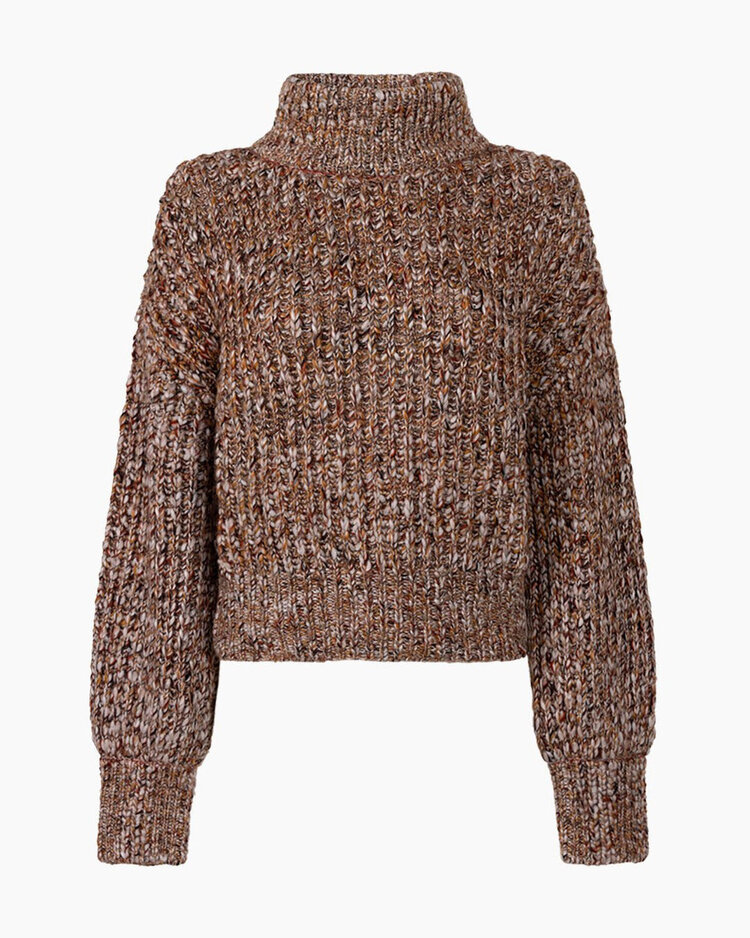 Another-Label ALDylan knitted pull l/s Garnet Rose Melee