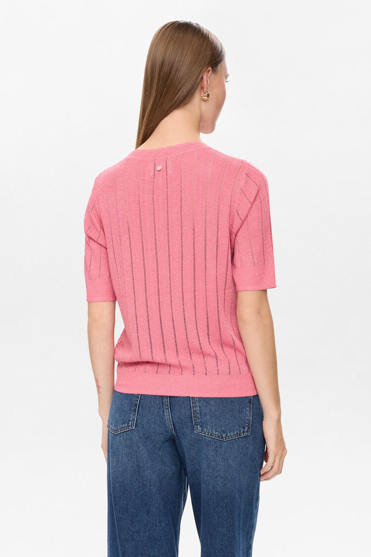 Nümph NUMISJA SS PULLOVER Pink Lemonade