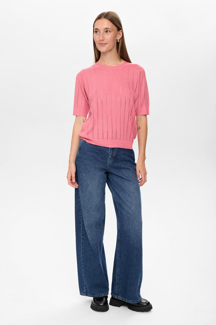 Nümph NUMISJA SS PULLOVER Pink Lemonade