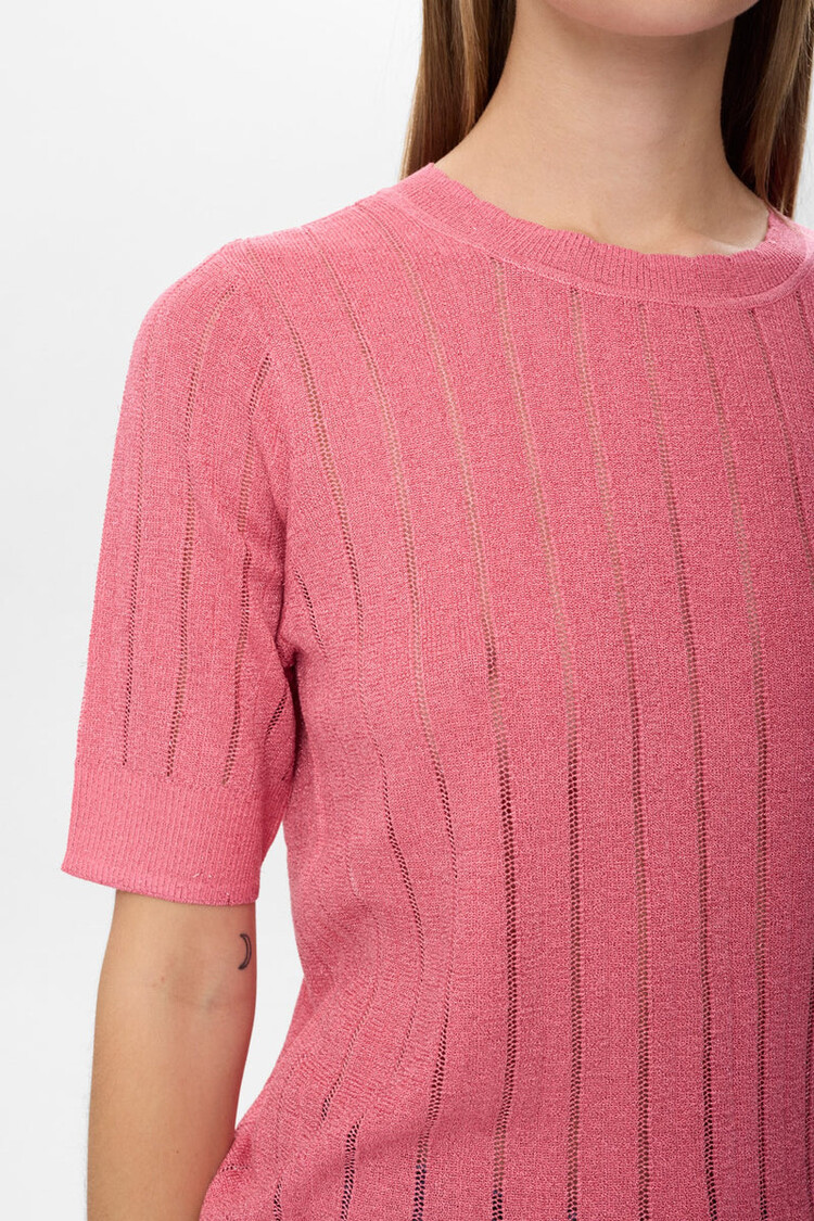 Nümph NUMISJA SS PULLOVER Pink Lemonade