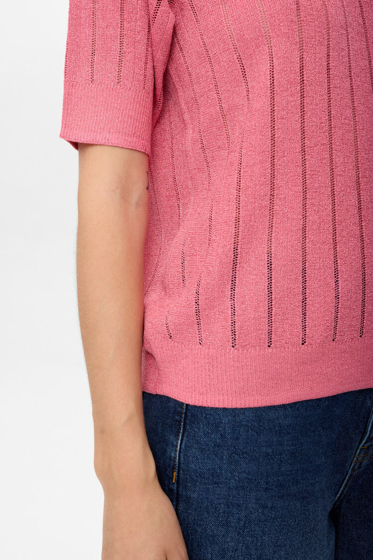 Nümph NUMISJA SS PULLOVER Pink Lemonade