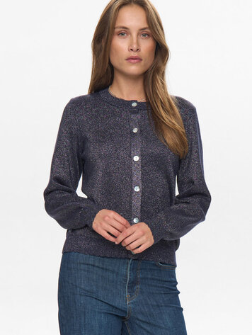 Nümph NUMIRIAM CARDIGAN Dark Sapphire