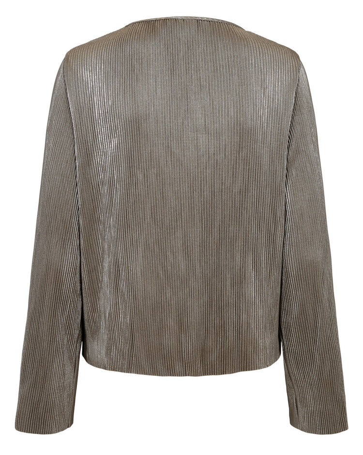 Nümph NUJIVA CROPPED BLOUSE Champagne