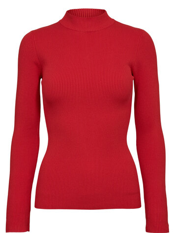 Nümph NUBIA LS PULLOVER Fiery Red