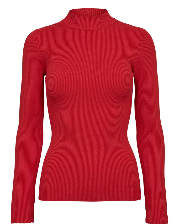 Nümph NUBIA LS PULLOVER Fiery Red