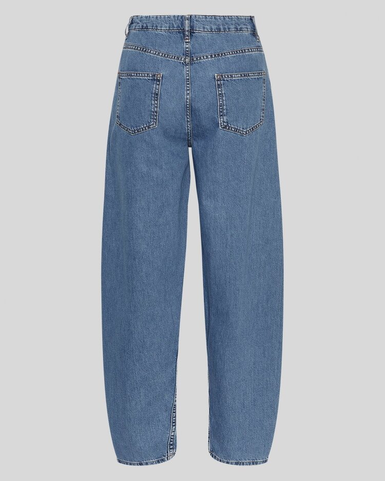 MSCH MSCHKobane Lis Barrel Jeans Mid Blue wash