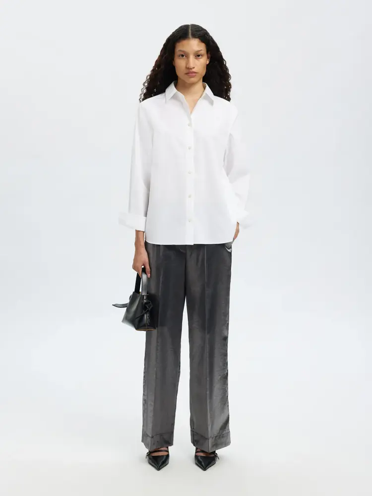 SLFMARGOT MW WIDE PANT Black