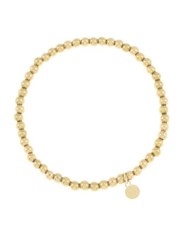 Ellen Beekmans Armband Balletjes Gold M