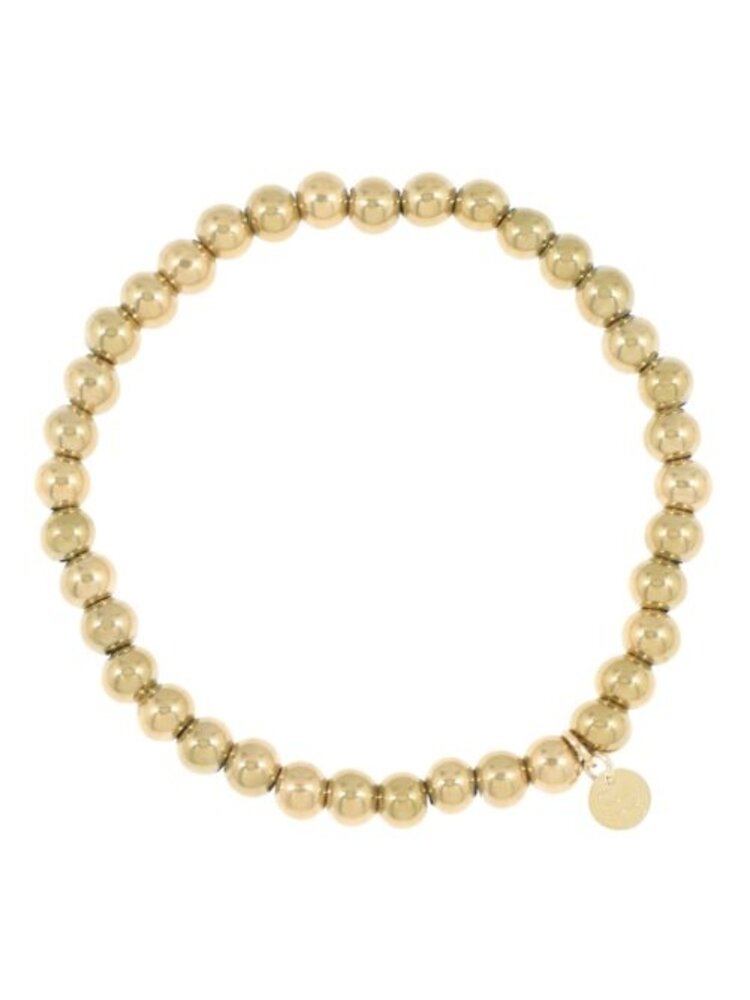 Ellen Beekmans Armband Balletjes Gold L