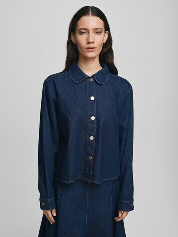 MSCH MSCHAdna Alena Shirt Dark Blue wash