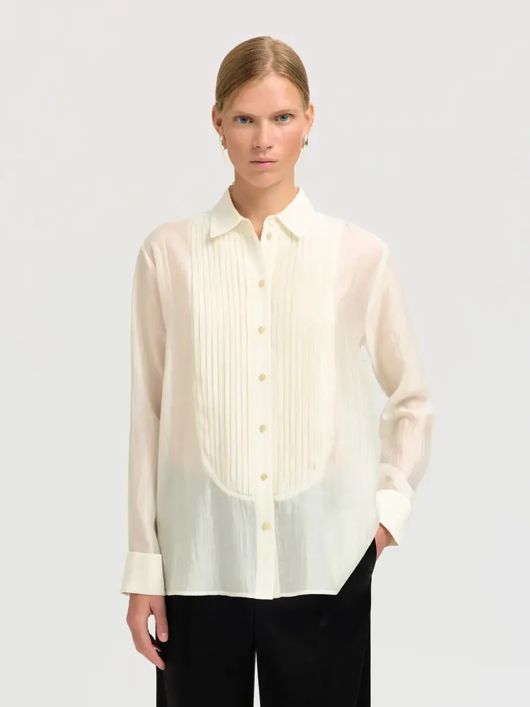 SLFIRIS RELAXED LS SHIRT Angora