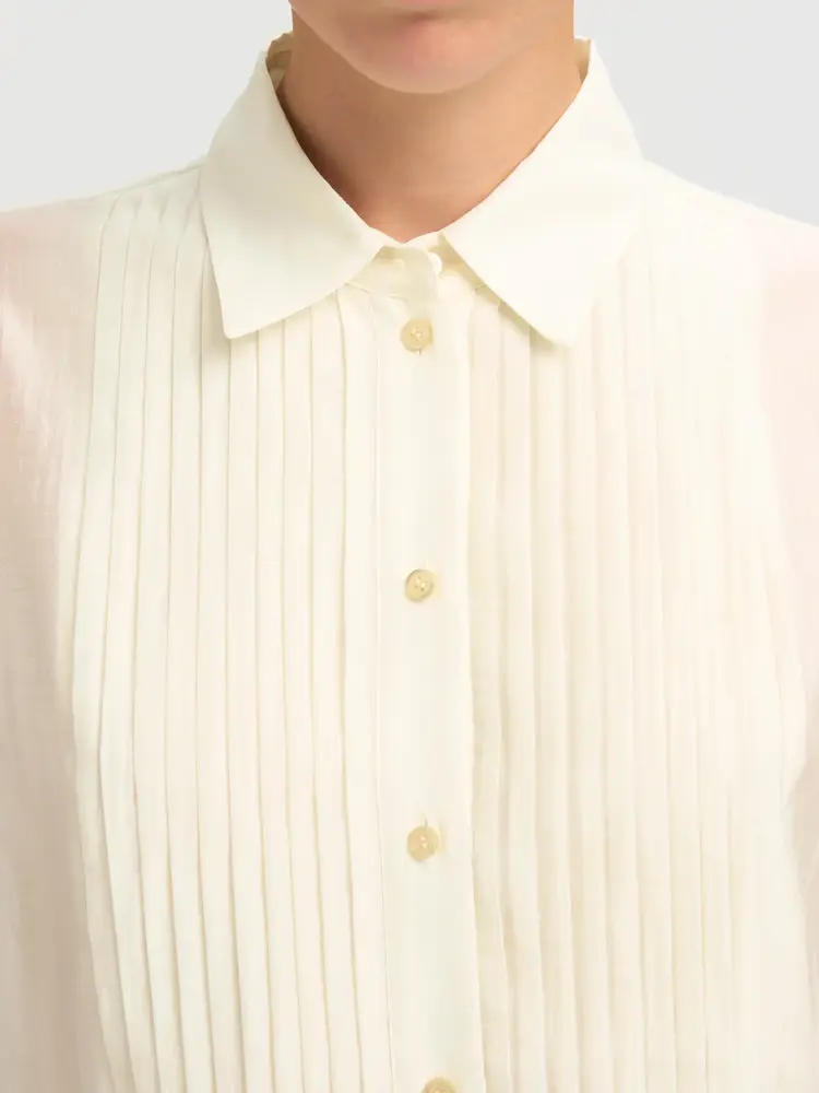 Selected Femme SLFIRIS RELAXED LS SHIRT Angora