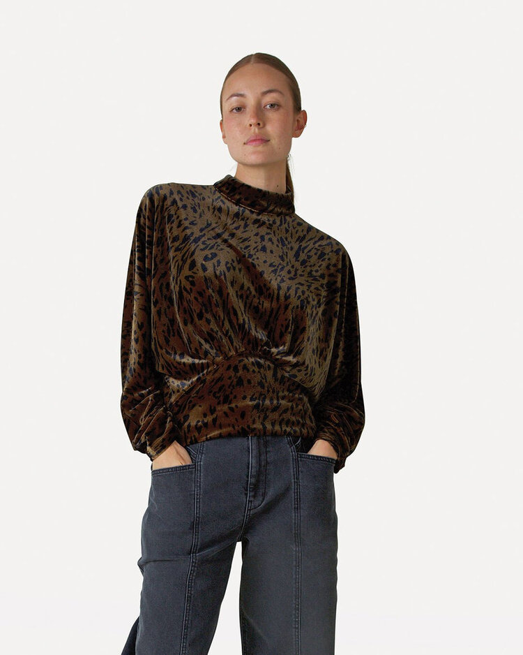 Another-Label ALArwen anim top l/s Animal Gradient