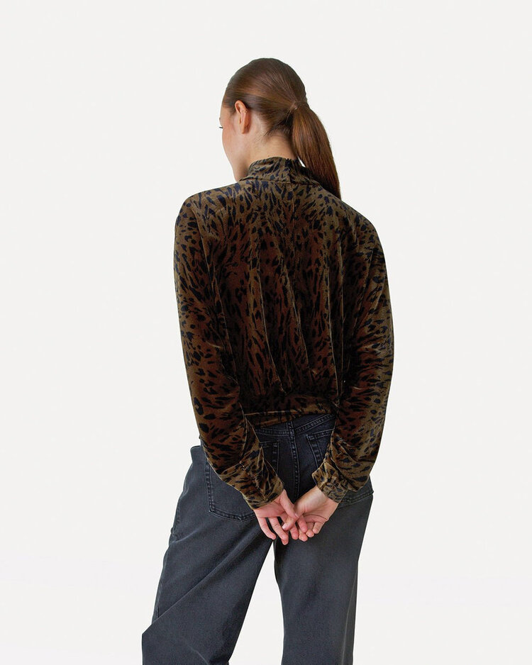 Another-Label ALArwen anim top l/s Animal Gradient