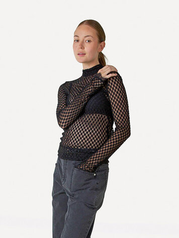 Another-Label Depew top l/s Black