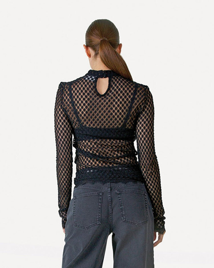 Another-Label Depew top l/s Black