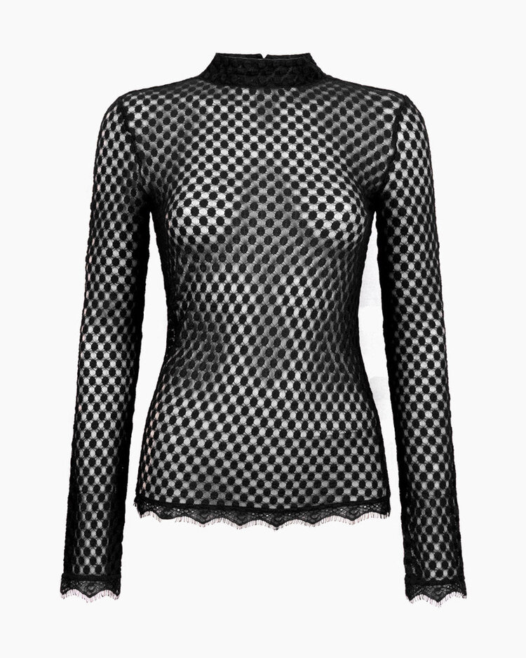 Another-Label Depew top l/s Black