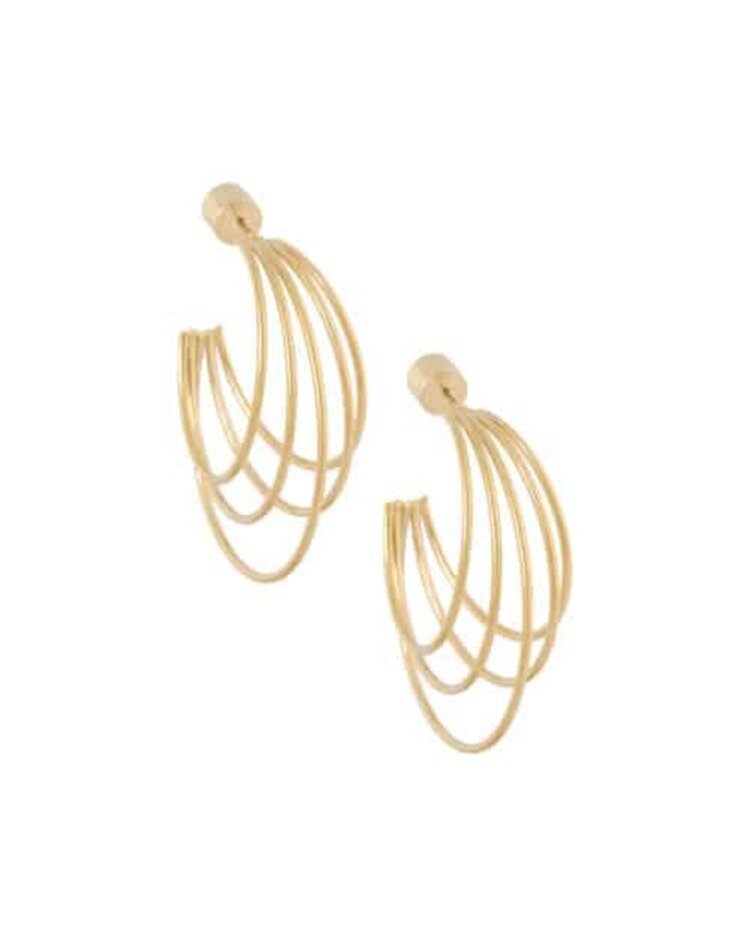 Ellen Beekmans Oorringen 5-delig Gold