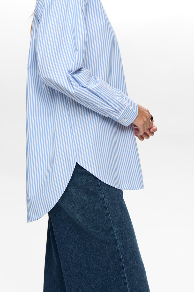 Nümph NUHAILEY SHIRT W/O STONES Hydrangea