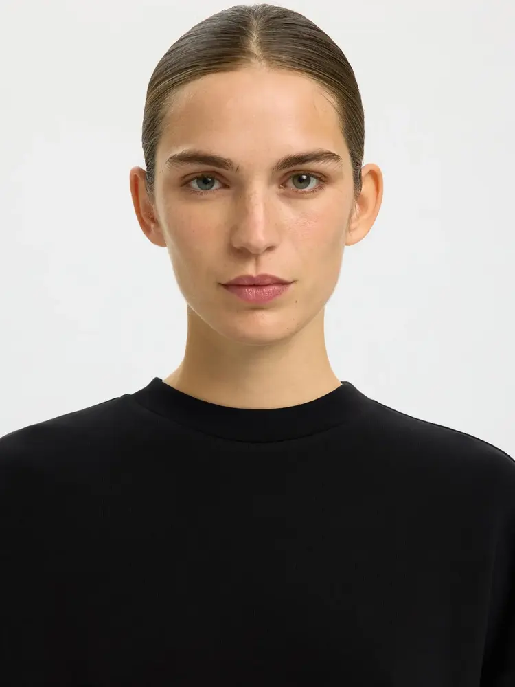 SLFOVERSIZED TENNY TEE Black