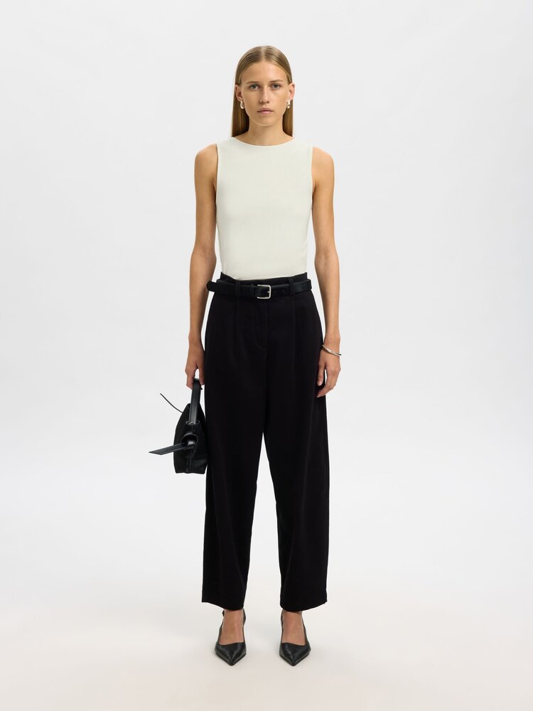 Selected SLWMANJA SL REVERSIBLE TOP Snow White