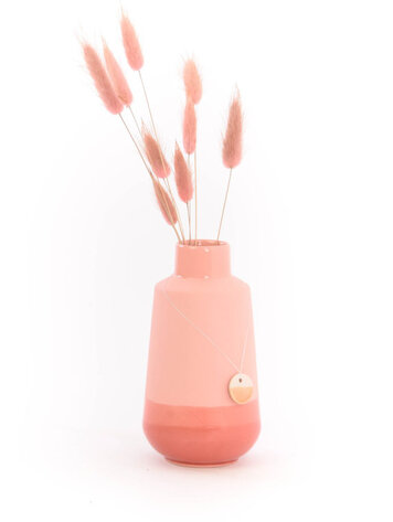 Studio Harm&Elke Vase Dip Medium Coral Pink 059